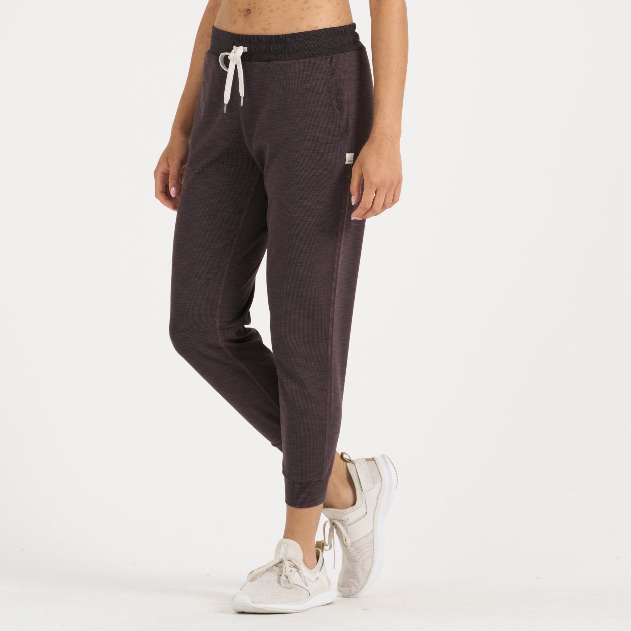 Lux Rib Performance Jogger | Quartz Heather