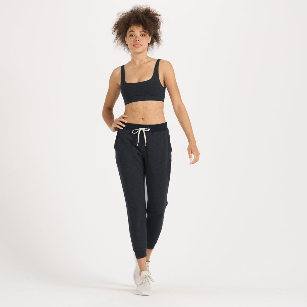 Lux Rib Performance Jogger | Midnight Heather