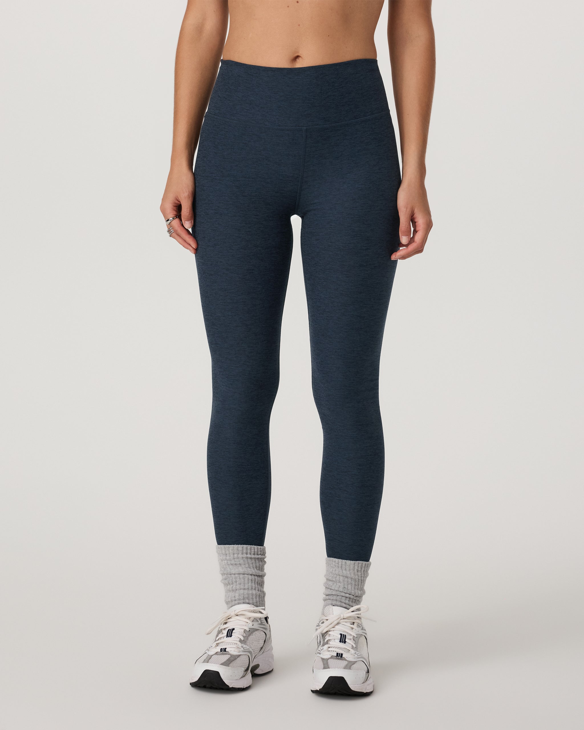 Clean Elevation Legging-Long | Midnight Heather