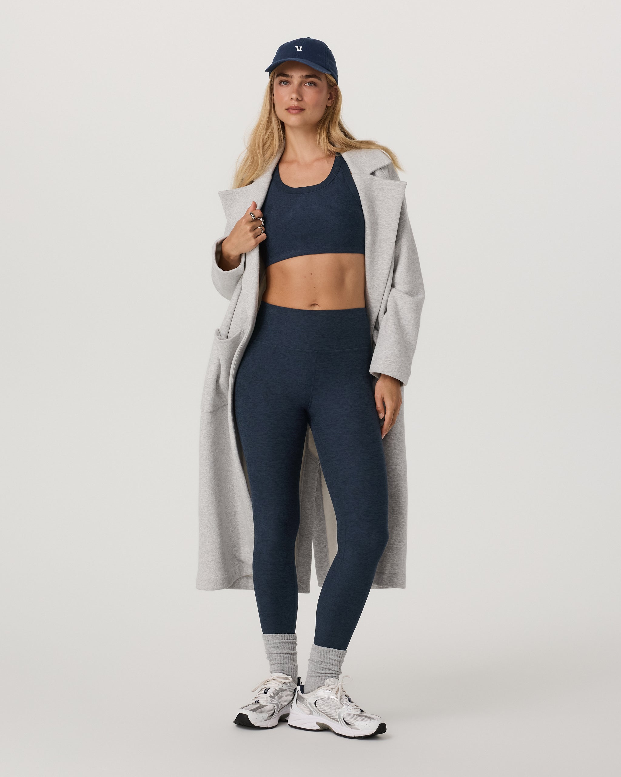 Clean Elevation Legging-Long | Midnight Heather