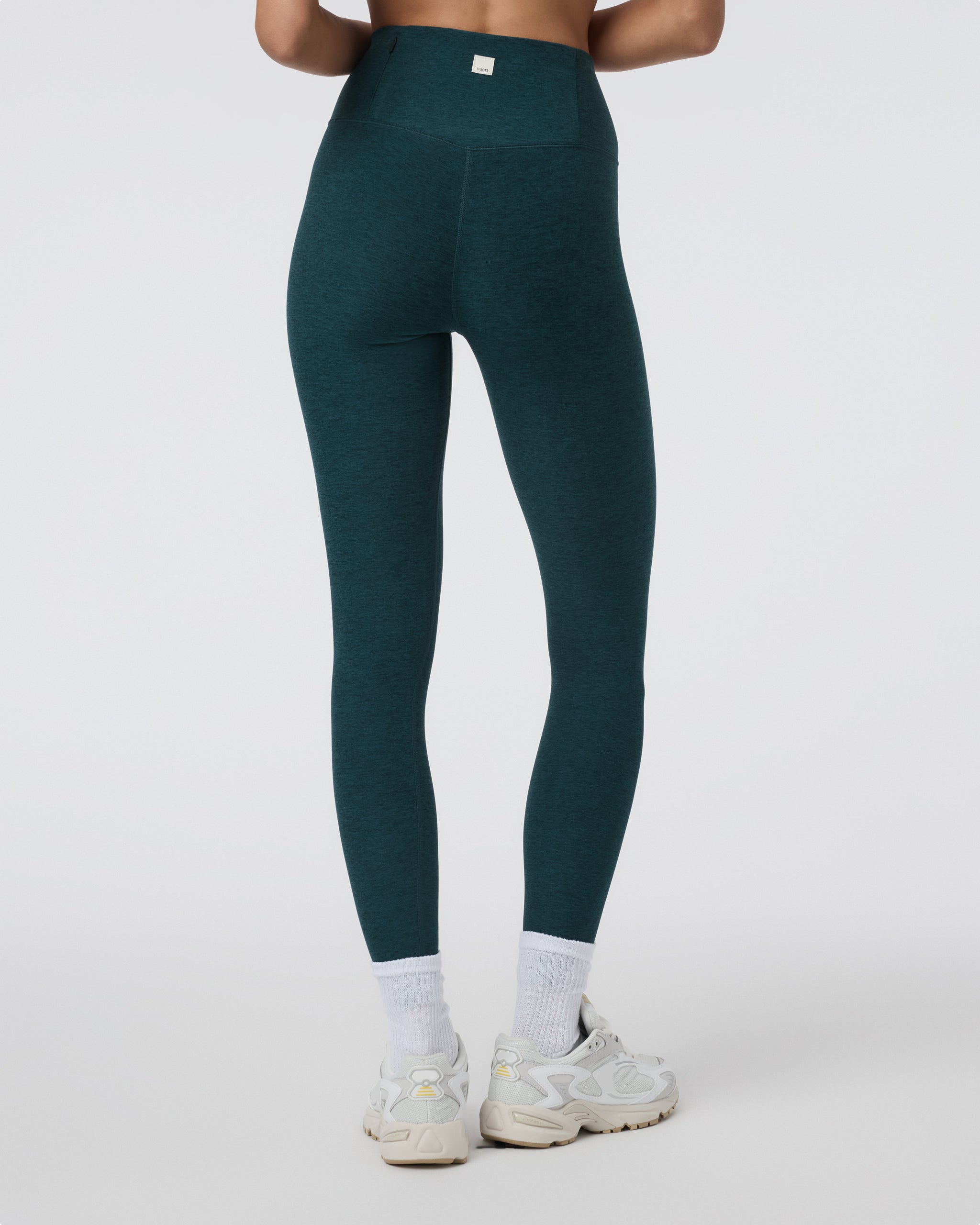 Clean Elevation Legging-Long | Moss Heather