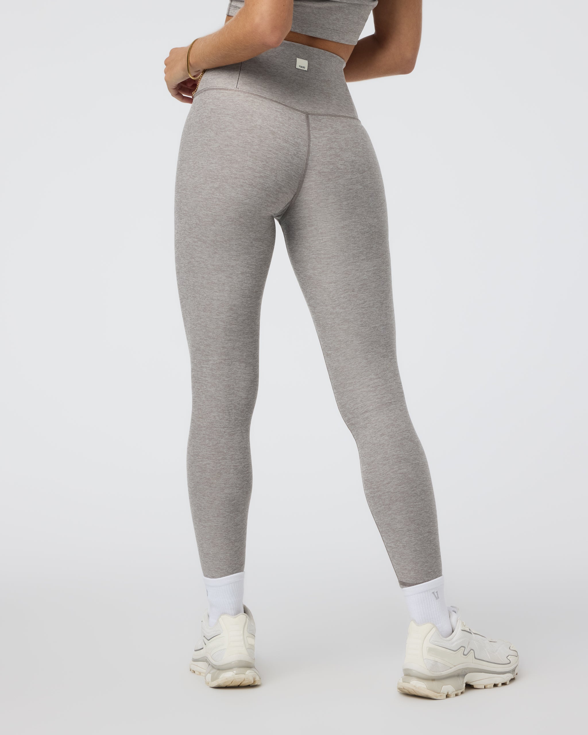 Clean Elevation Legging - Short | Cobblestone Heather
