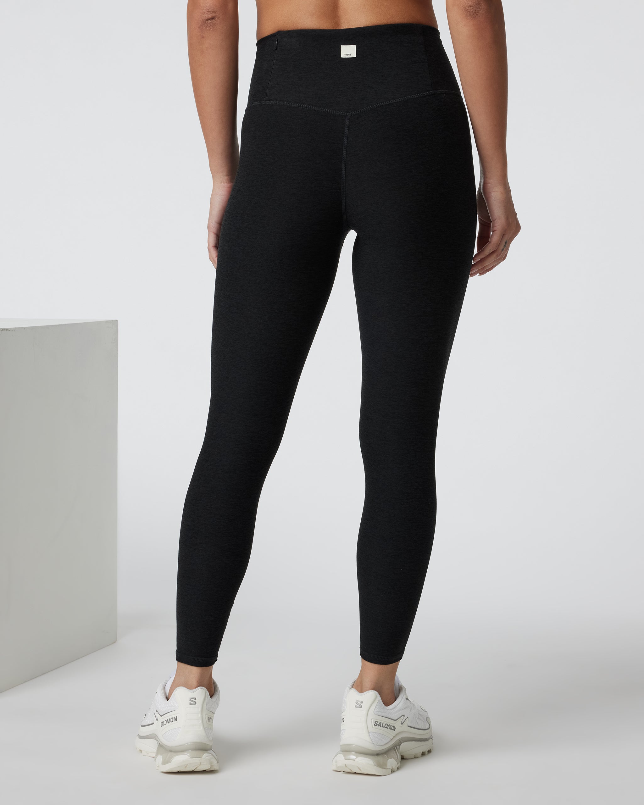 Clean Elevation Legging-Short | Black Heather