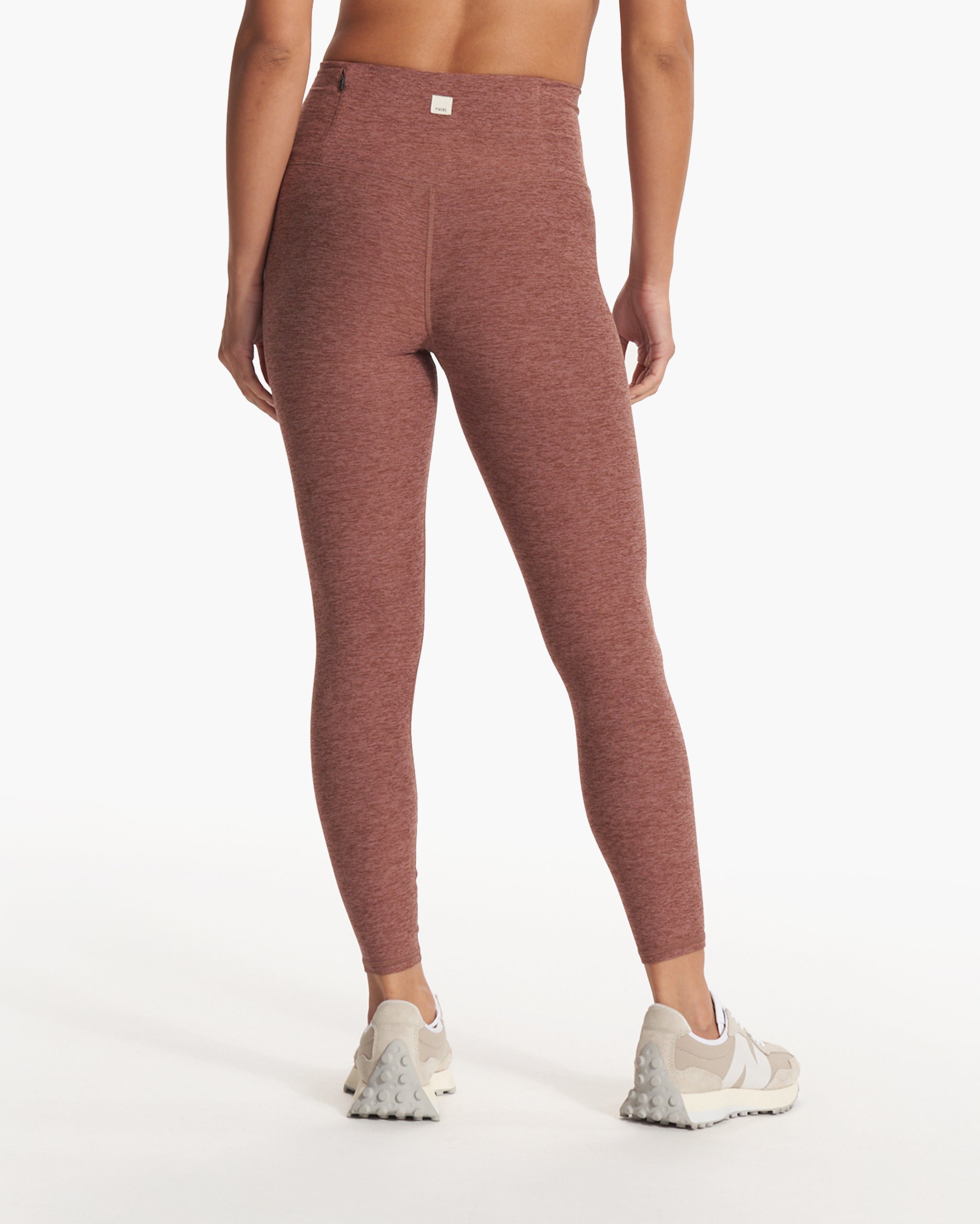 Clean Elevation Legging-Short | Hazelnut Heather