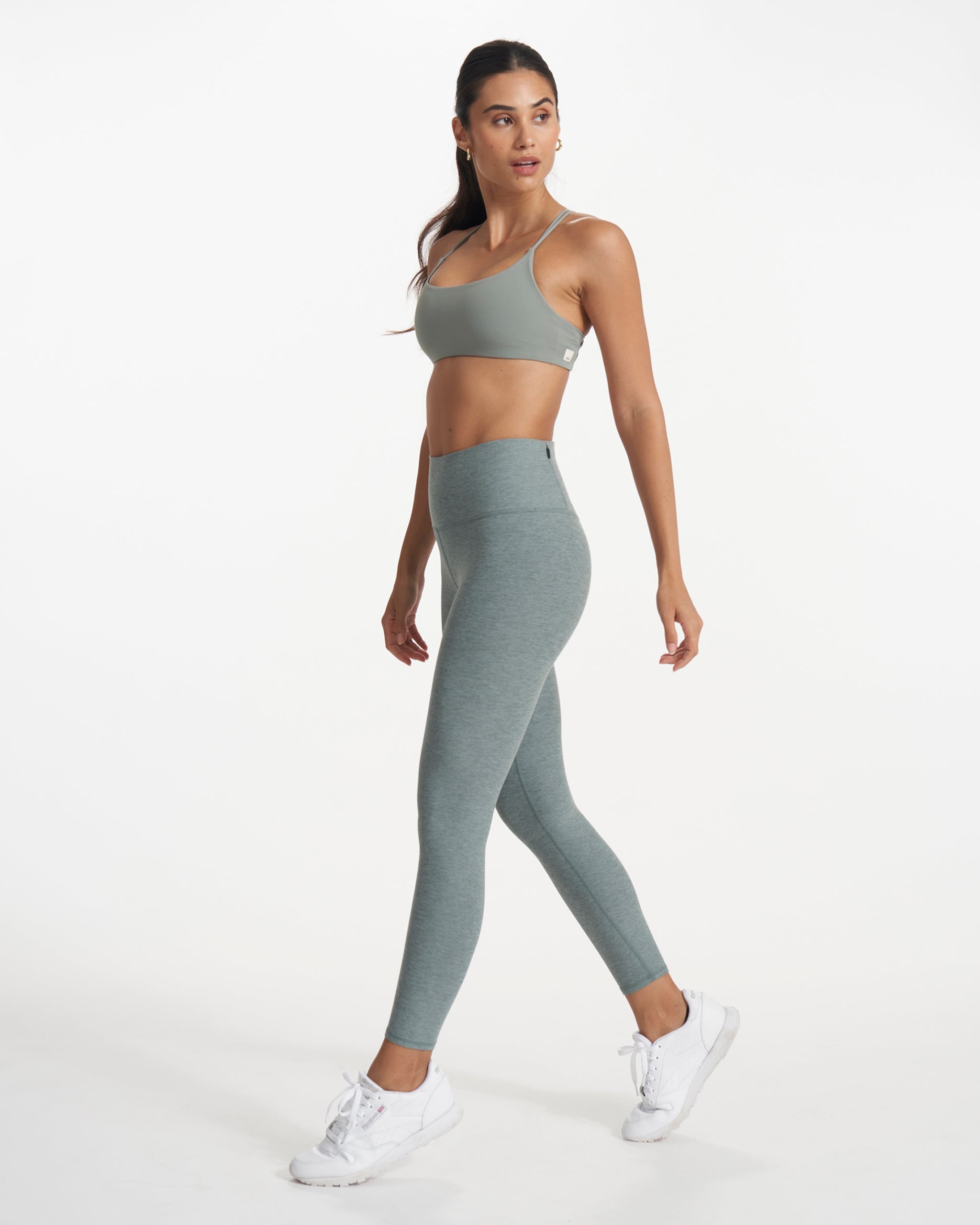 Clean Elevation Legging-Short | Stormy Heather