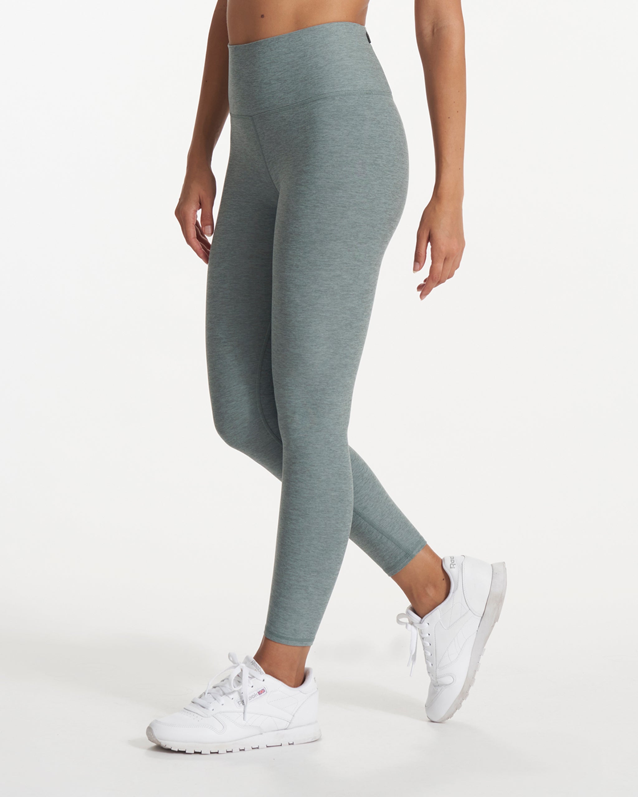 Clean Elevation Legging-Short | Stormy Heather