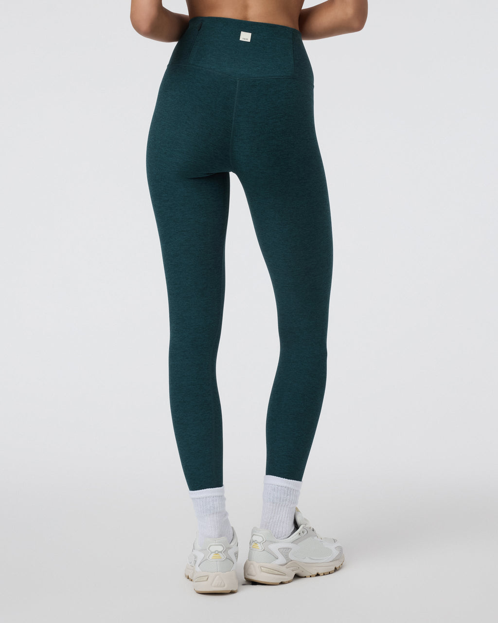Clean Elevation Legging-Short | Moss Heather