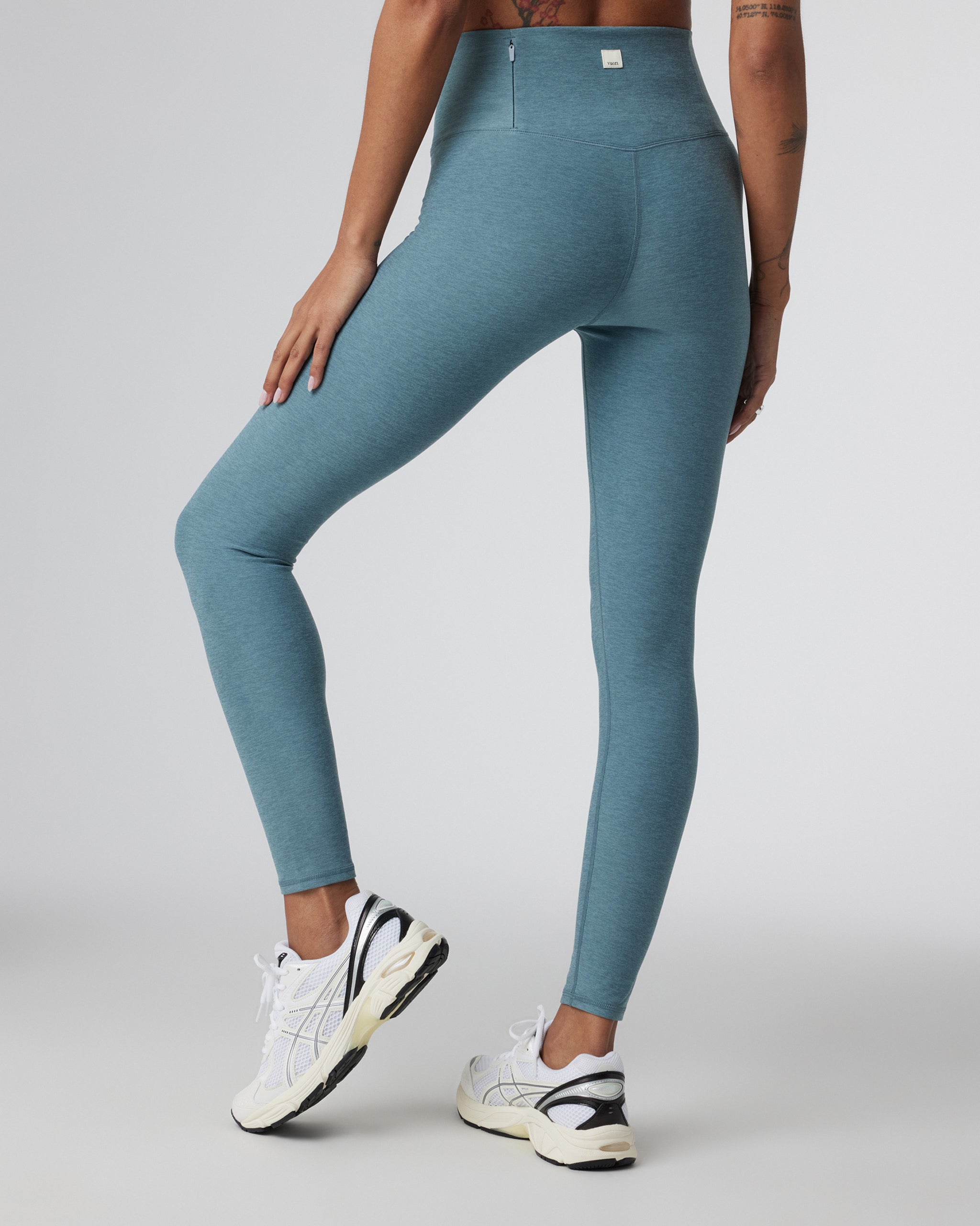 Clean Elevation Legging | Smoke Blue Heather