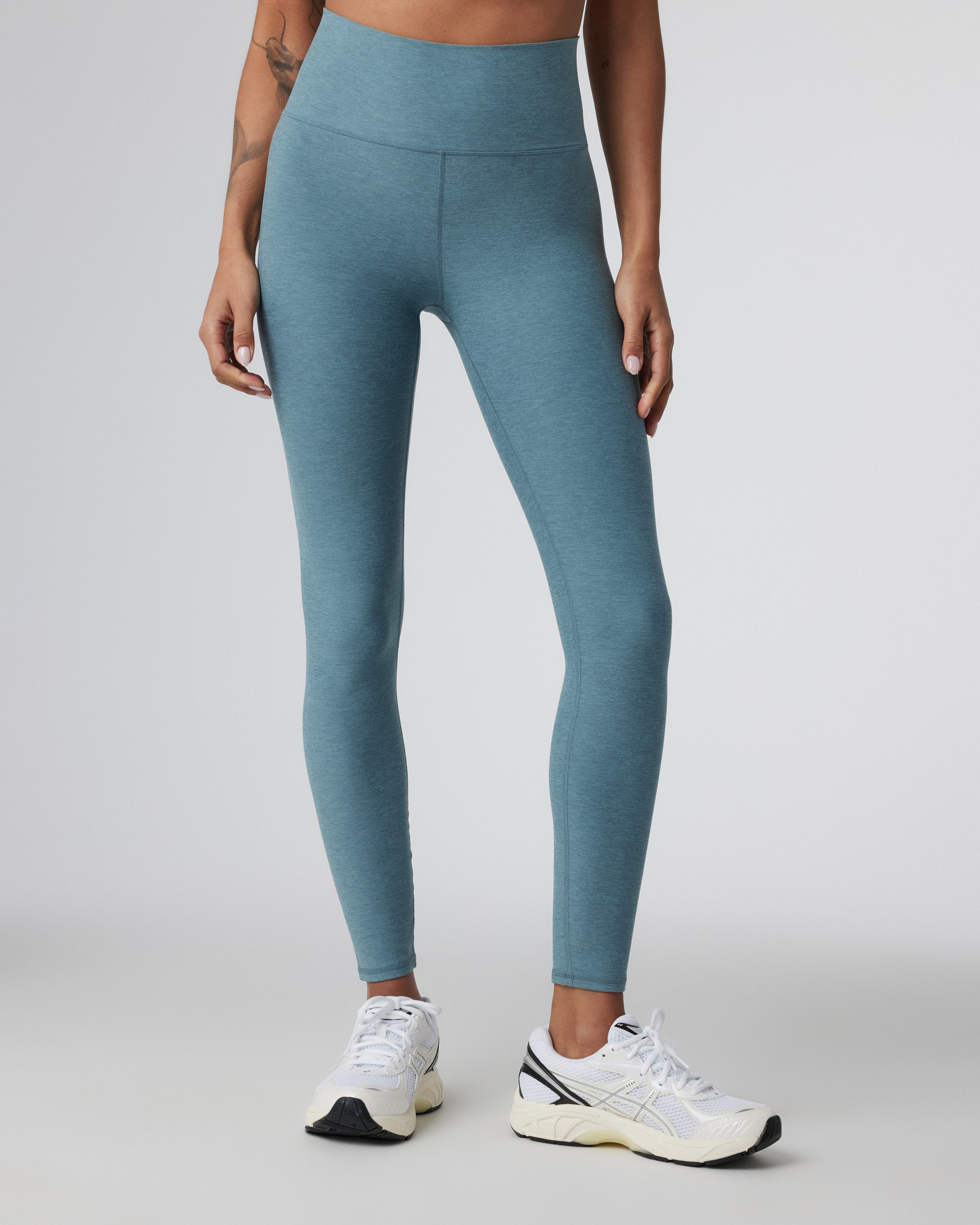 Clean Elevation Legging | Smoke Blue Heather