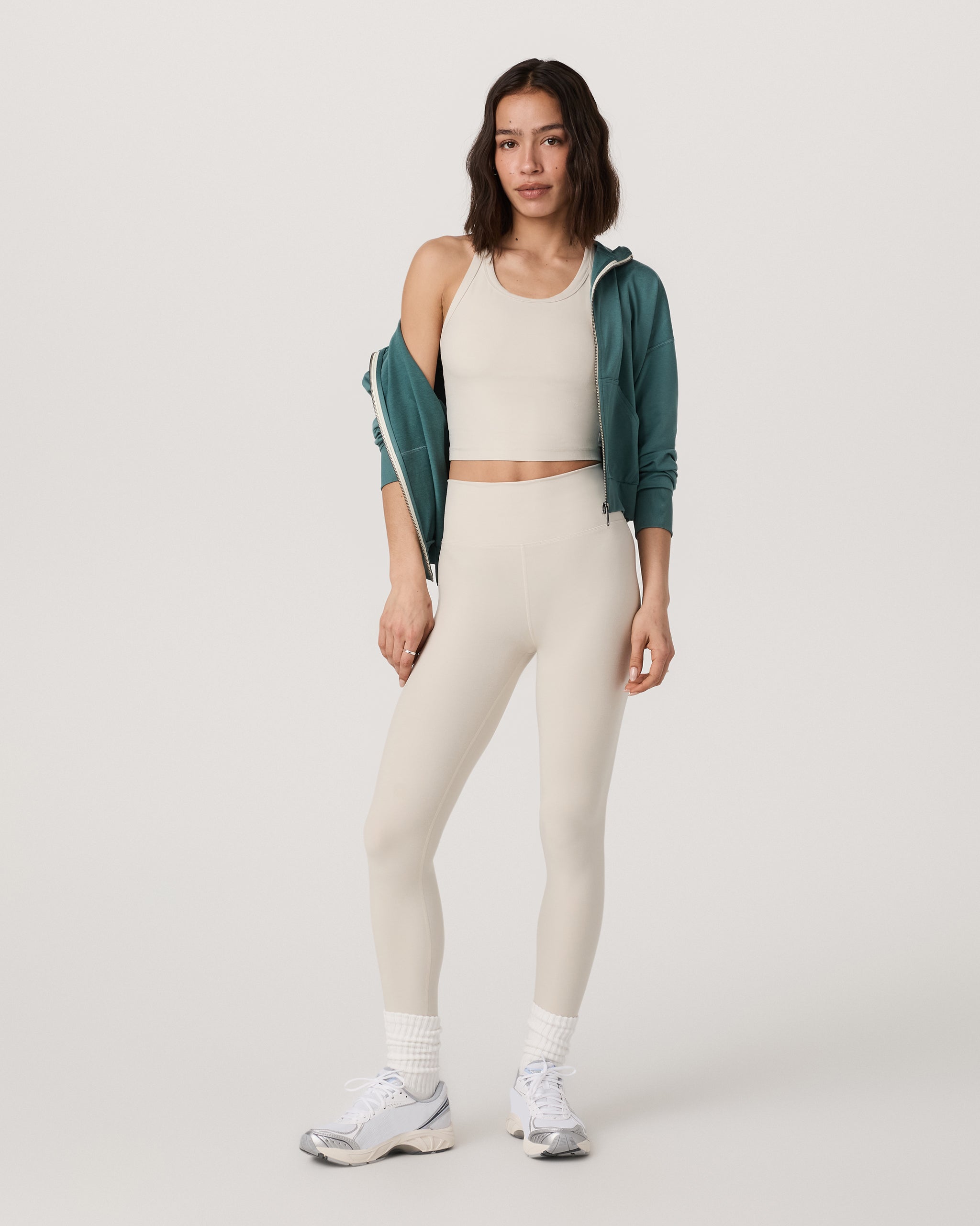 Clean Elevation Legging | Bone Heather