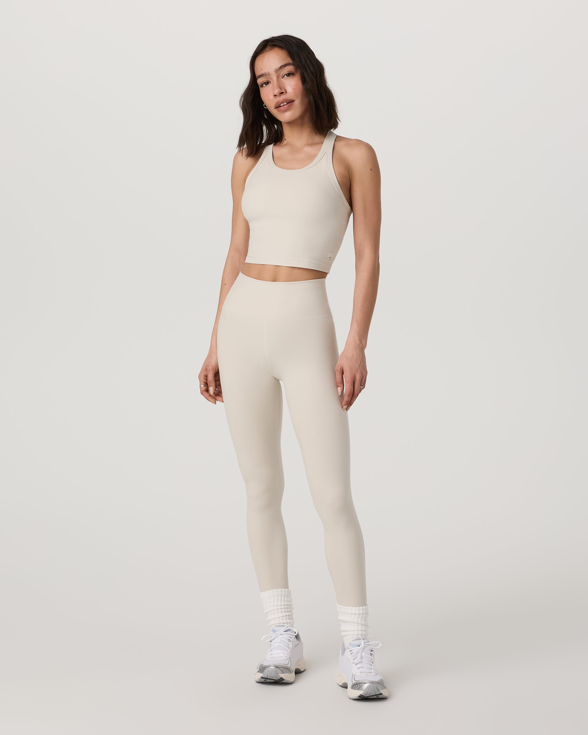 Clean Elevation Legging | Bone Heather