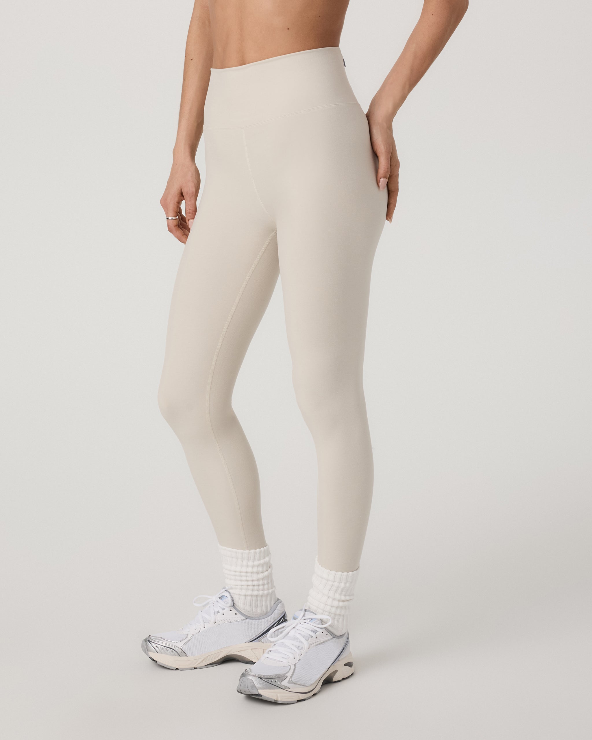 Clean Elevation Legging | Bone Heather