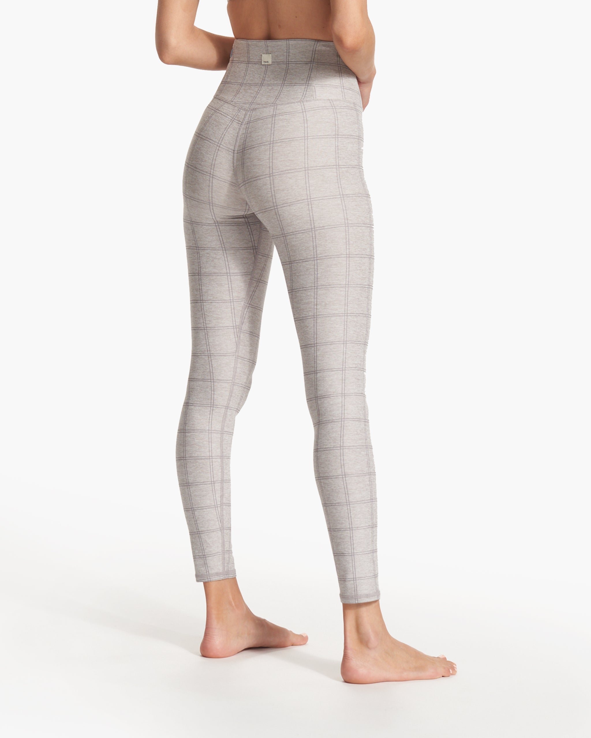 Clean Elevation Legging | Clay Heather Windowpane