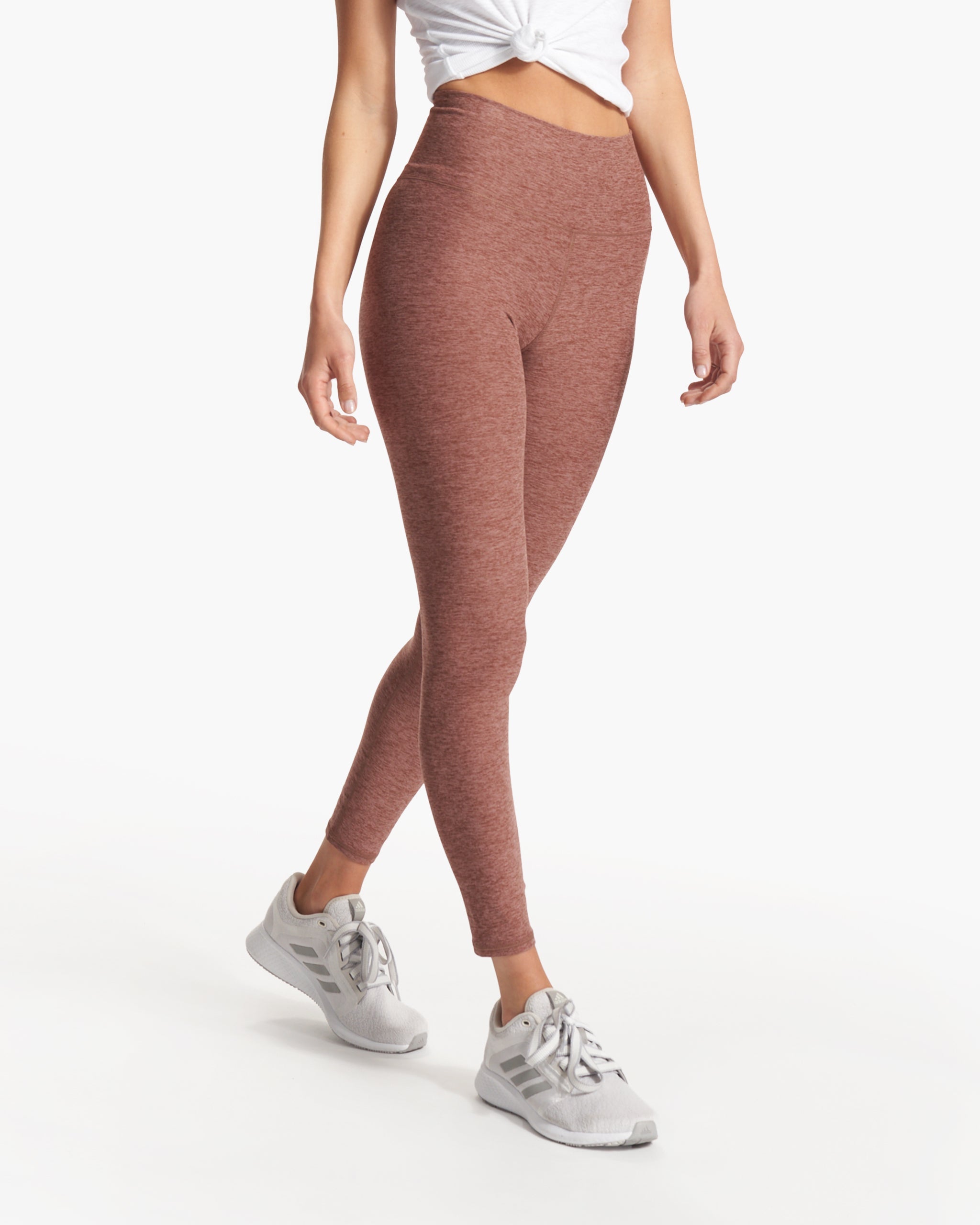Clean Elevation Legging | Hazelnut Heather