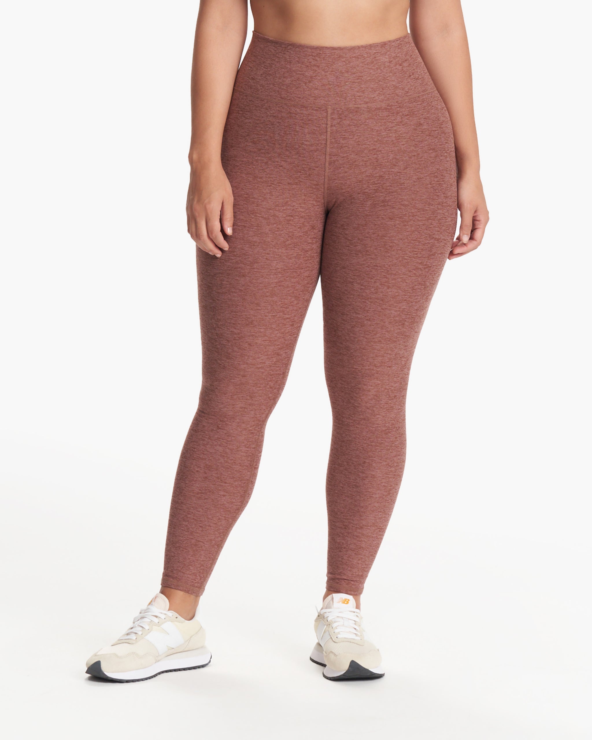 Clean Elevation Legging | Hazelnut Heather