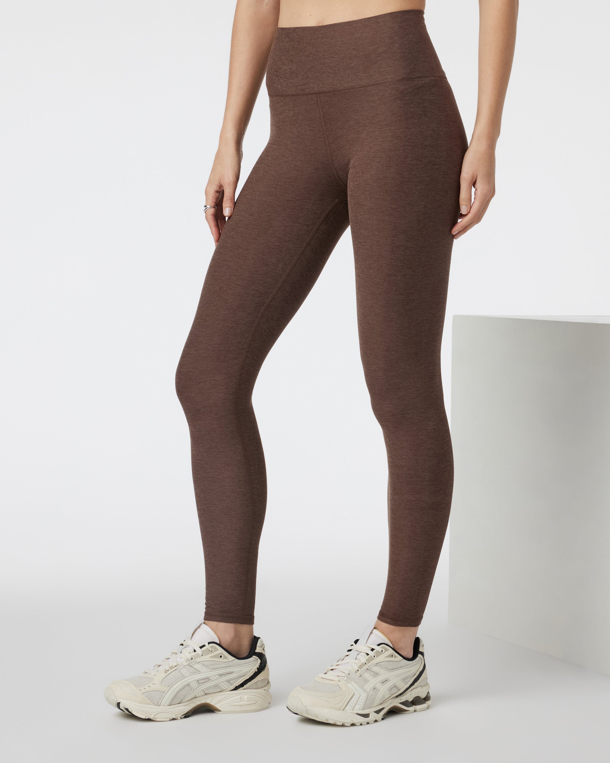 Clean Elevation Legging | Chocolate Milk Heather