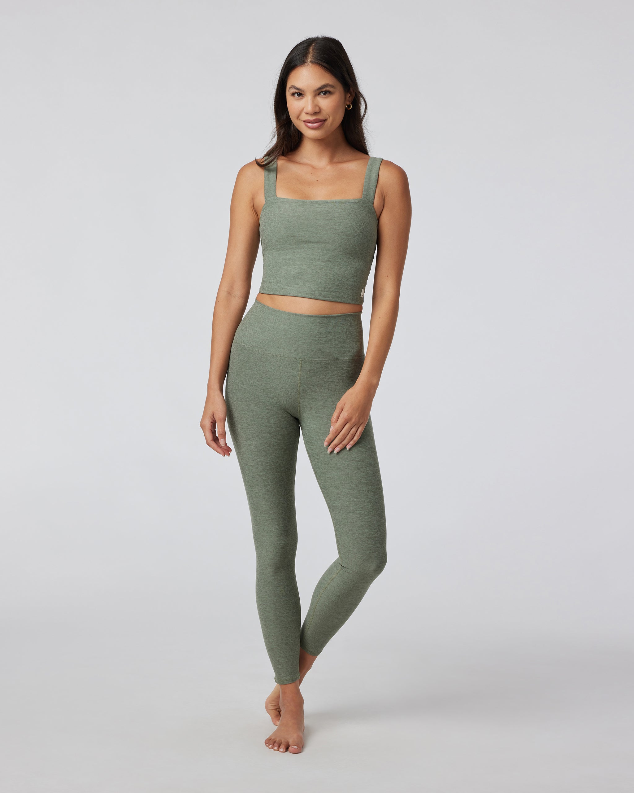 Clean Elevation Legging | Pistachio Heather
