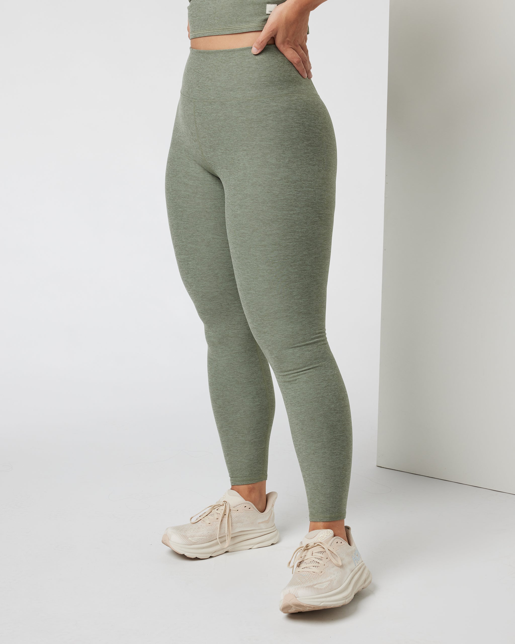 Clean Elevation Legging | Pistachio Heather