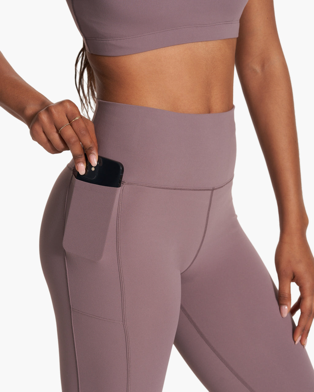 Studio Pocket Legging-Long | Hazel