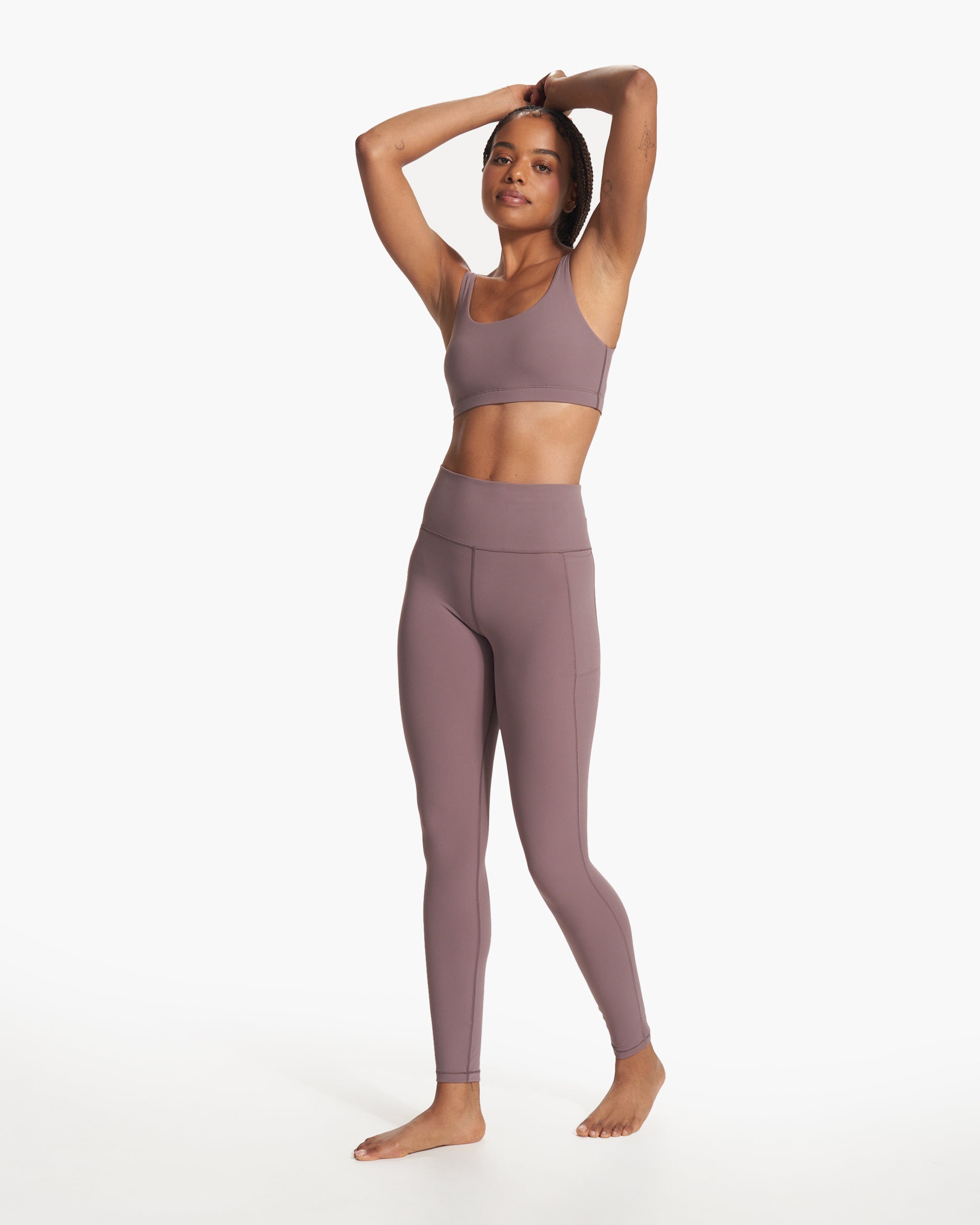 Studio Pocket Legging-Long | Hazel