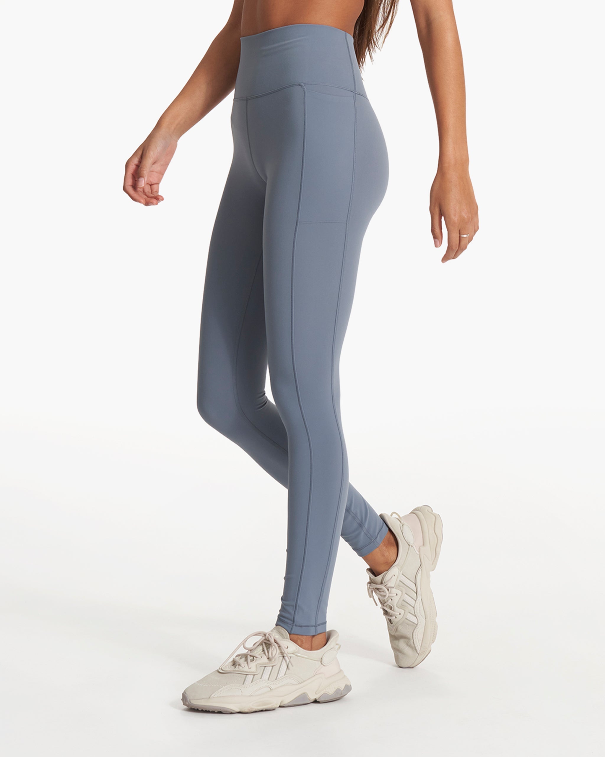 Studio Pocket Legging-Long | Light Azure
