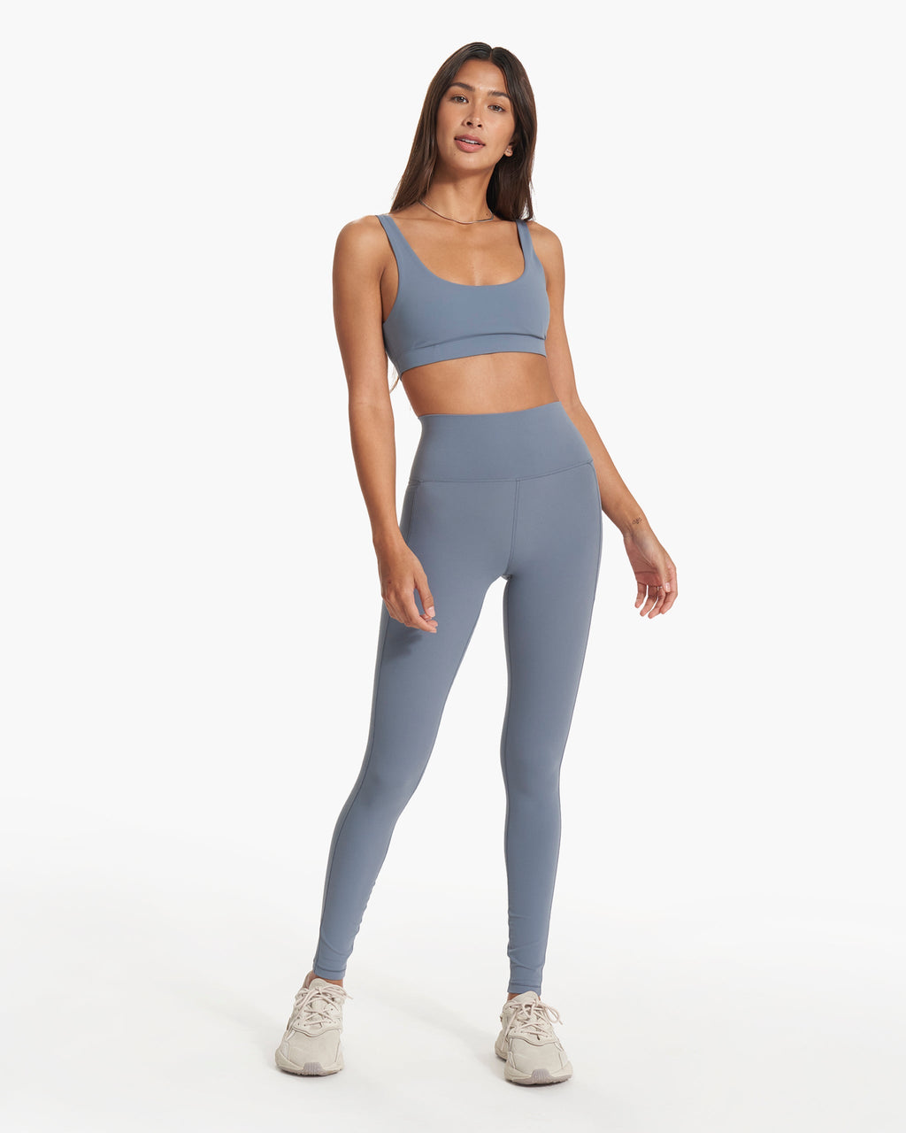 Studio Pocket Legging-Long | Light Azure