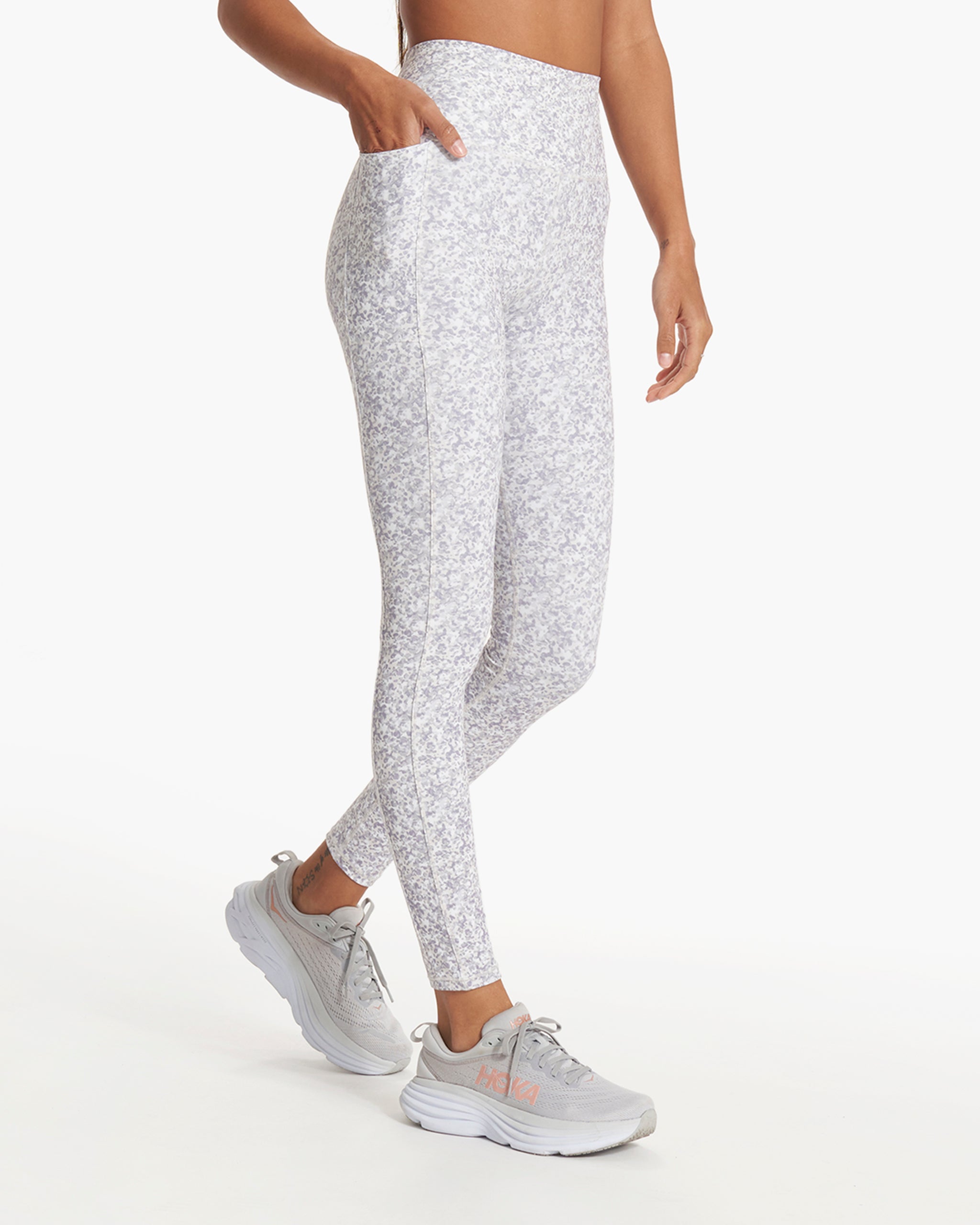 Studio Pocket Legging-Long | Light Micro Mini Camo