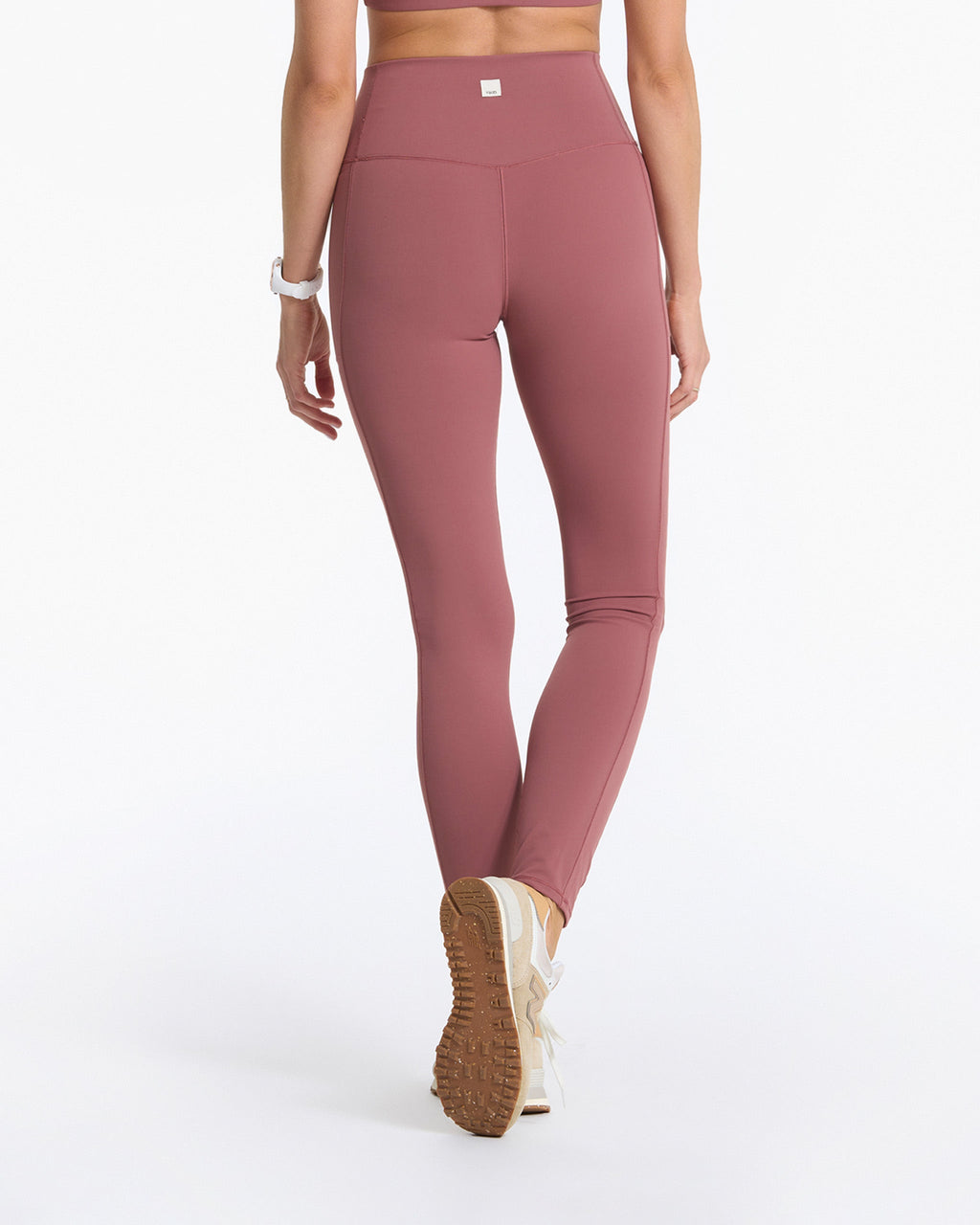 Studio Pocket Legging-Long | Rosewood