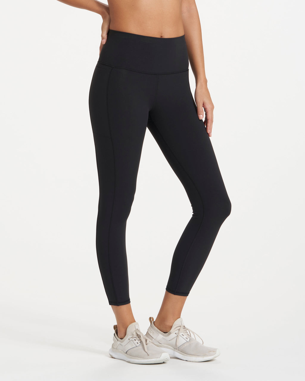 Studio Pocket Legging-Short | Black