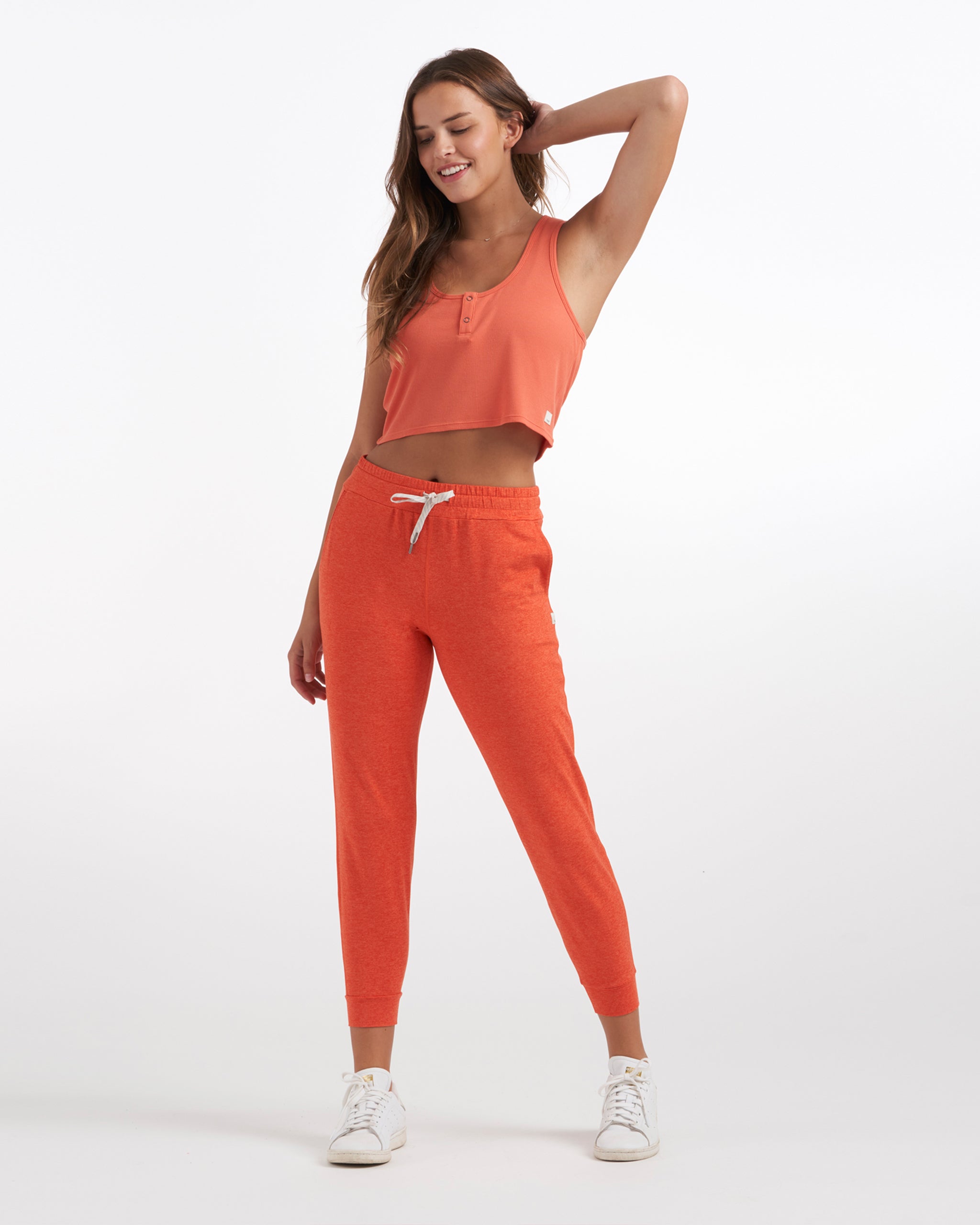 Cove Crop Tank | Grapefruit
