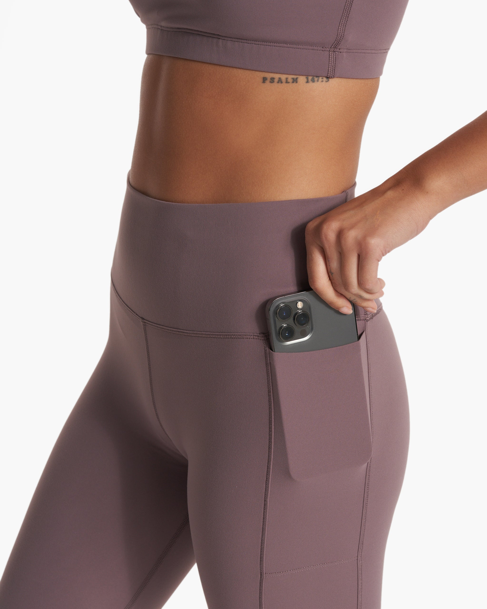 Studio Pocket Legging-Short | Hazel