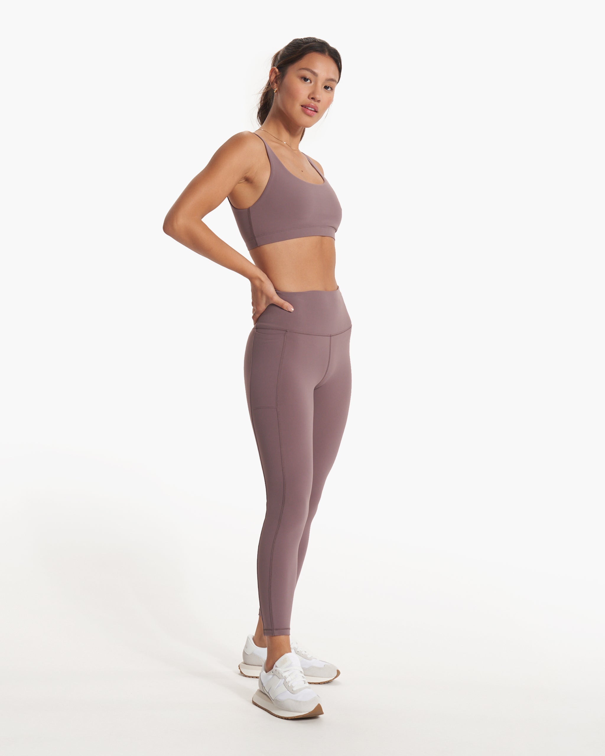 Studio Pocket Legging-Short | Hazel