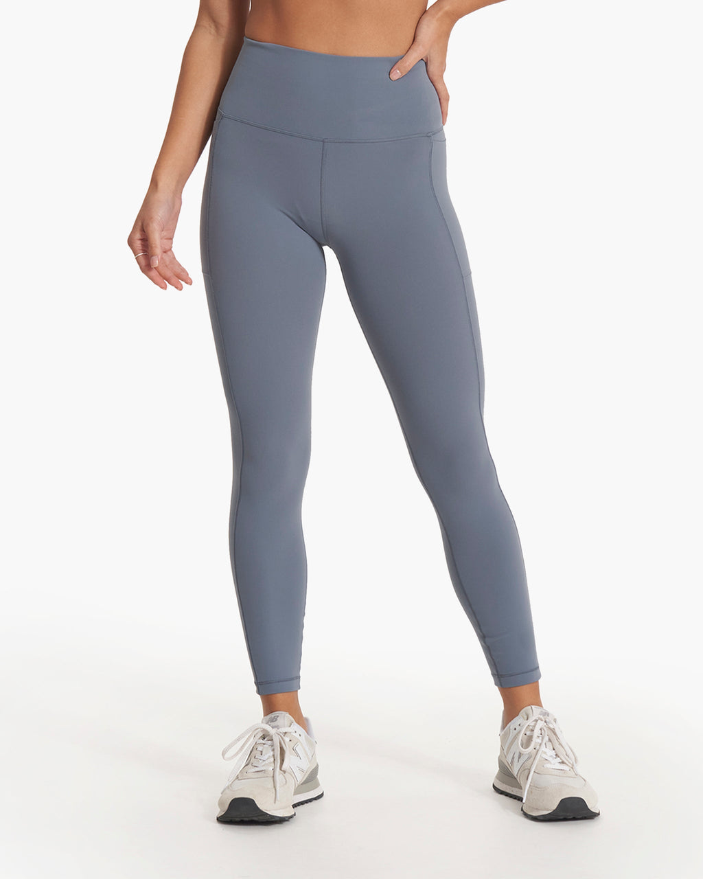 Studio Pocket Legging-Short | Light Azure