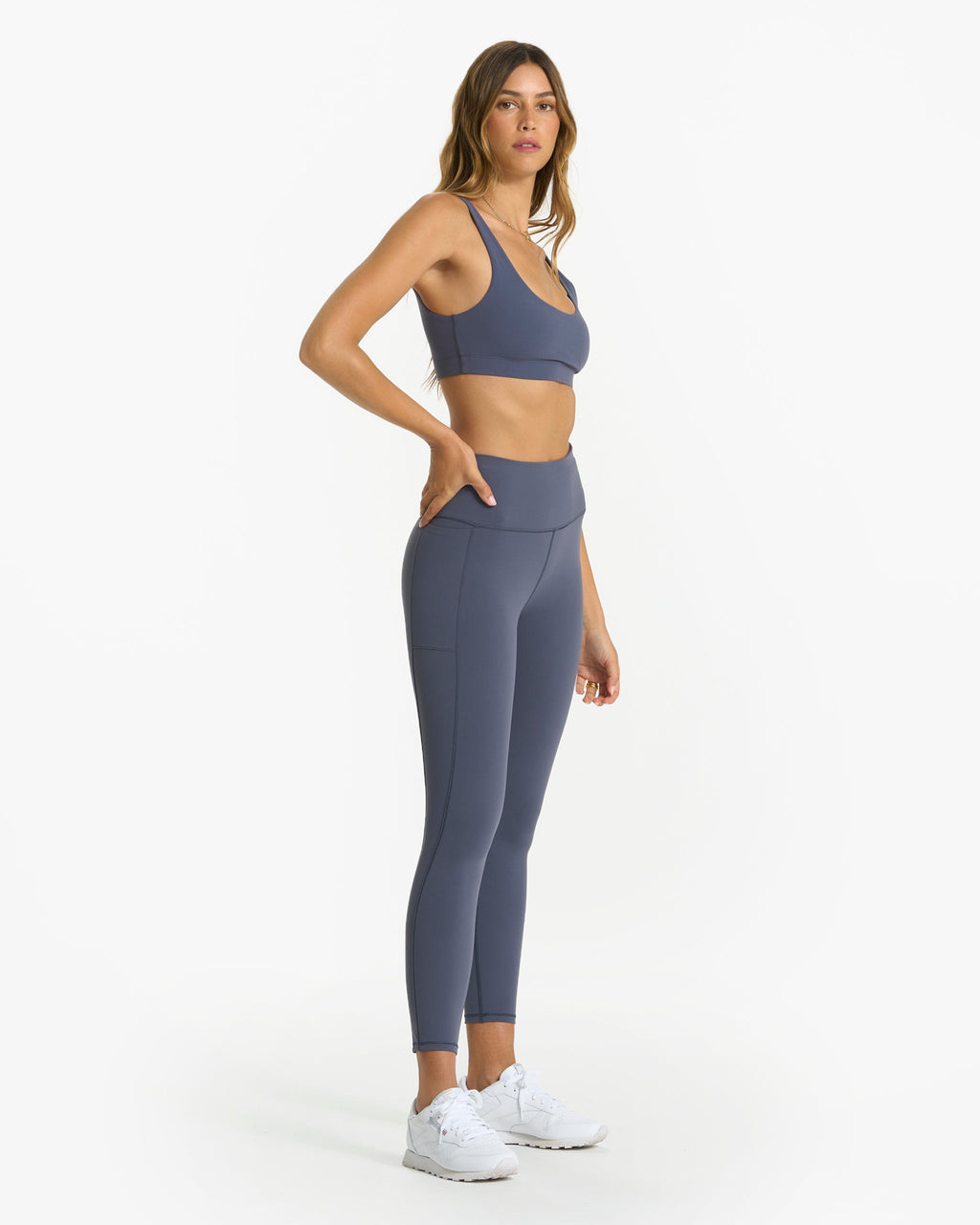 Studio Pocket Legging | Azure