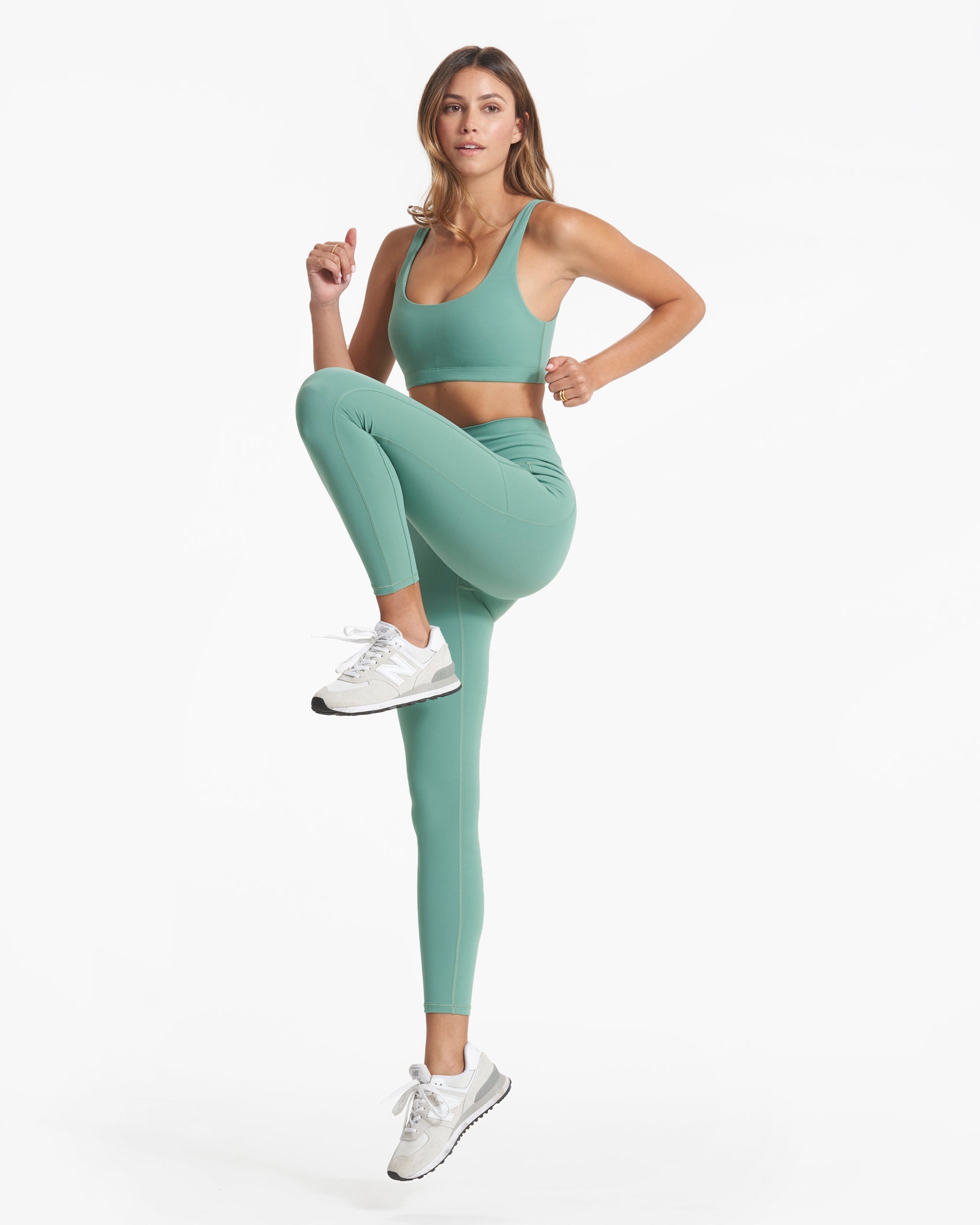 Studio Pocket Legging | Celadon