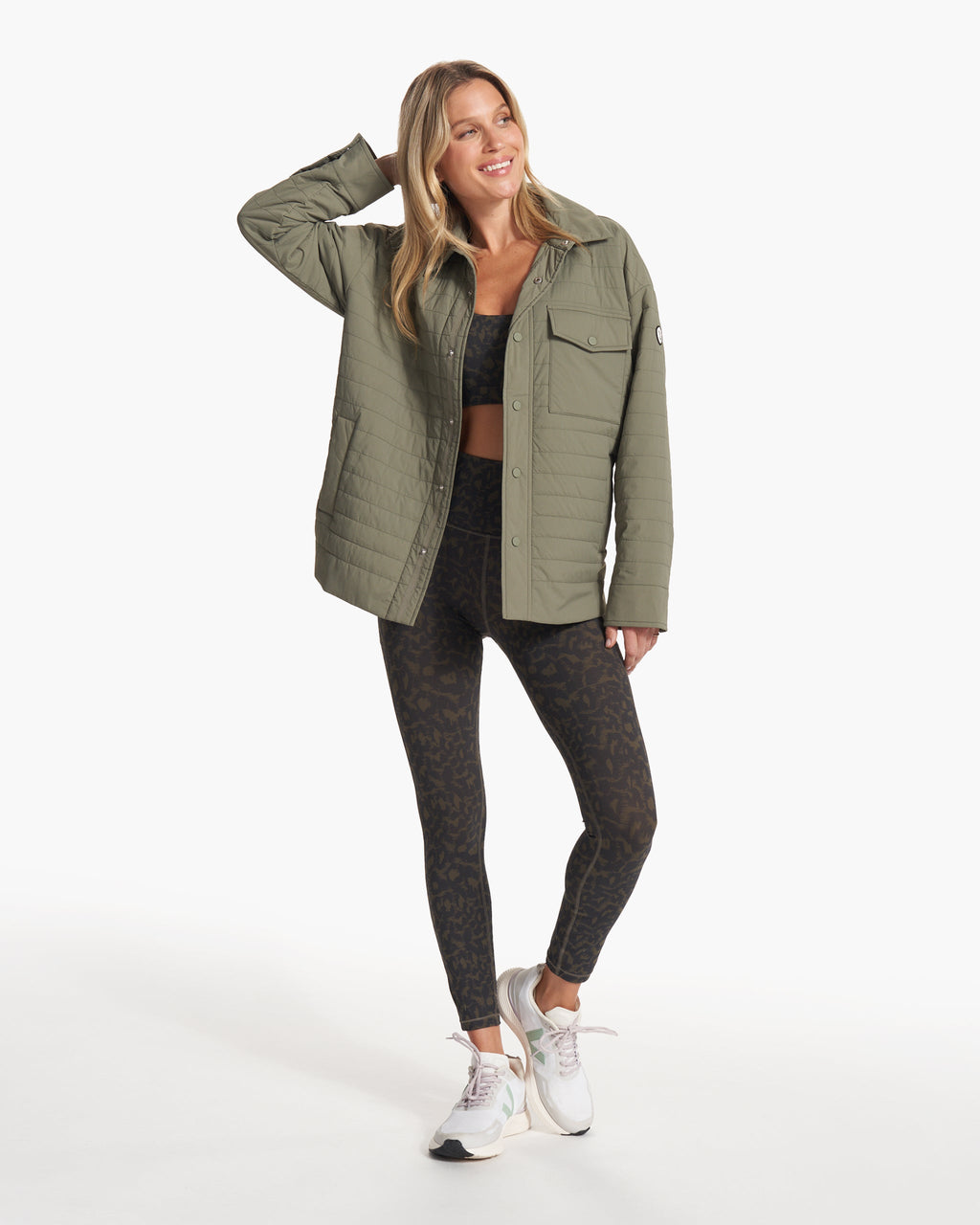 Studio Pocket Legging | Cocoa Spots