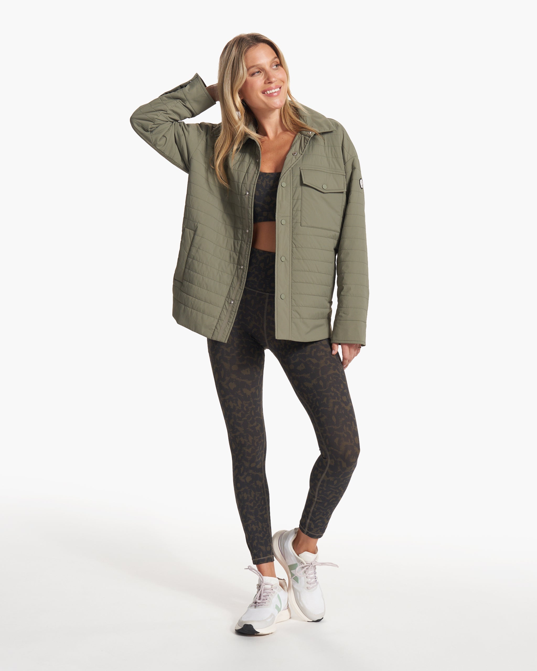 Studio Pocket Legging | Cocoa Spots