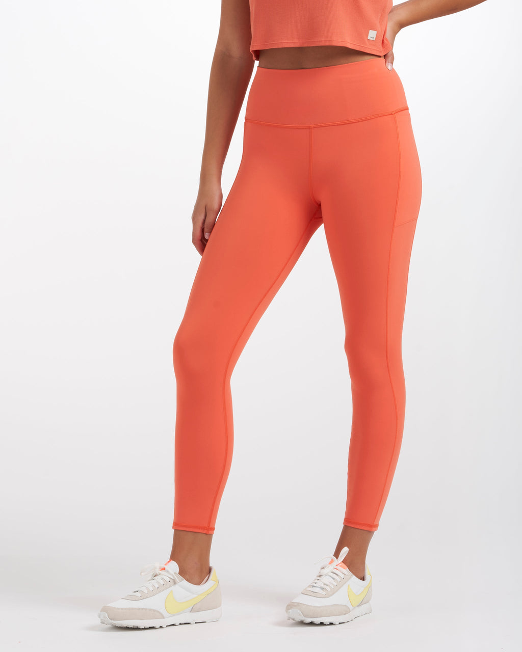 Studio Pocket Legging | Grapefruit