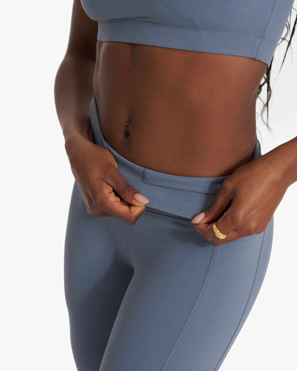 Studio Pocket Legging | Light Azure