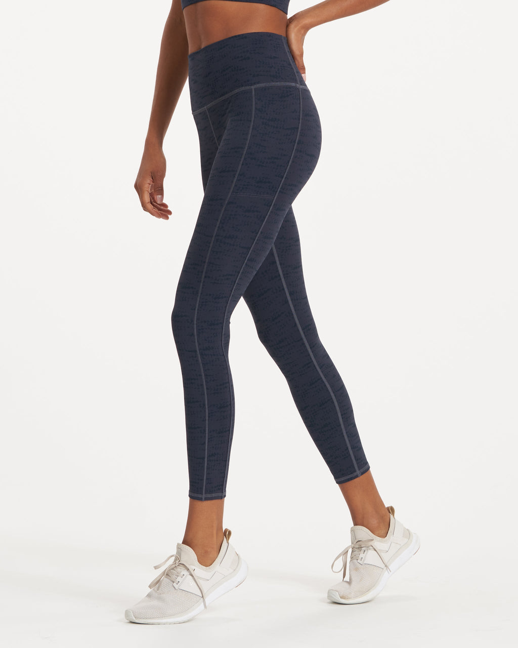 Studio Pocket Legging | Midnight Slub