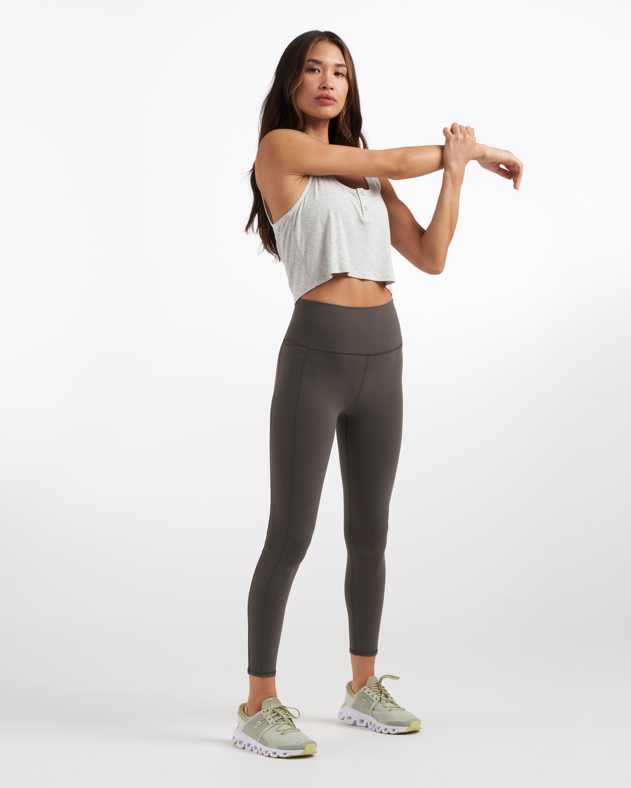 Studio Pocket Legging | Oregano