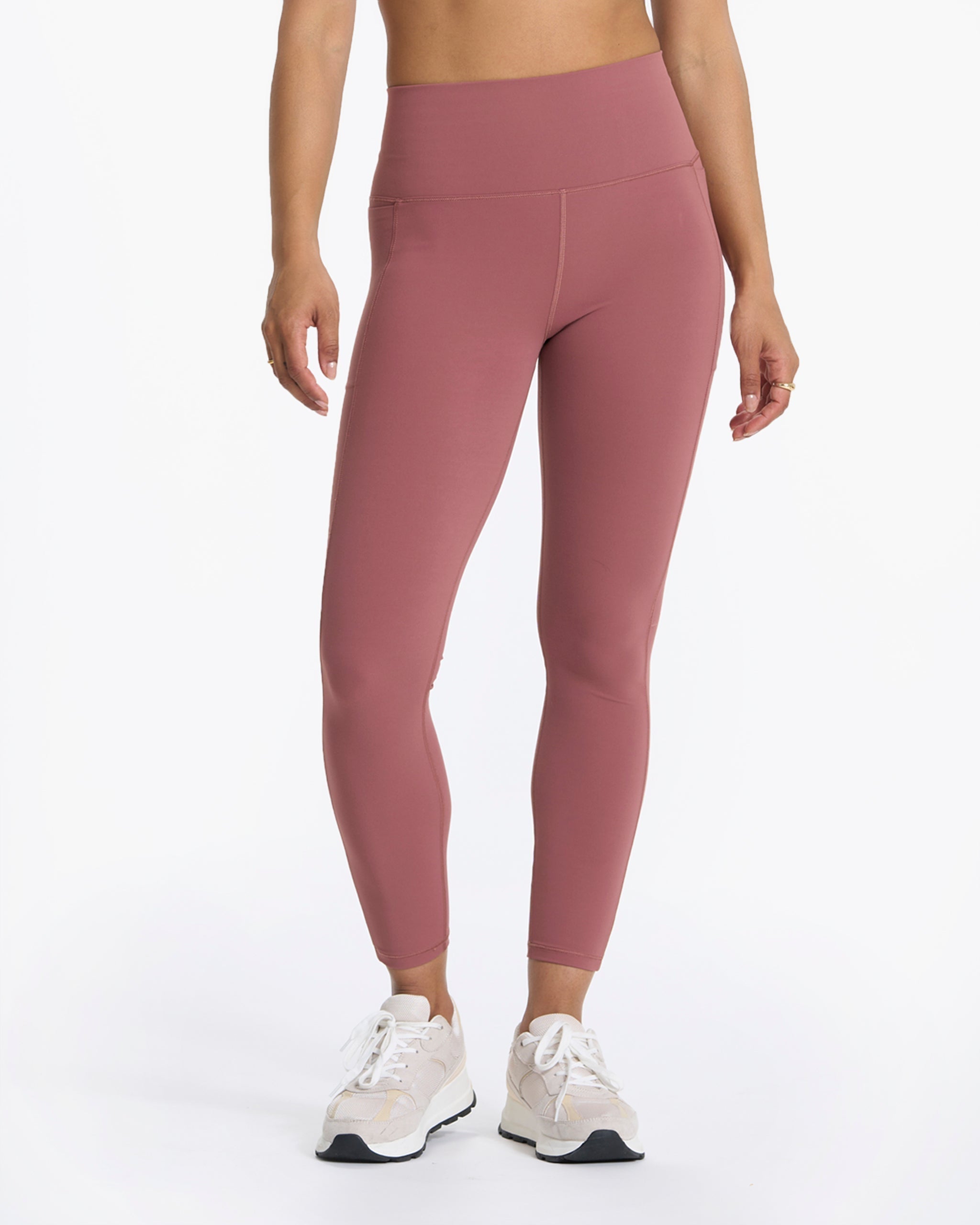 Studio Pocket Legging | Rosewood