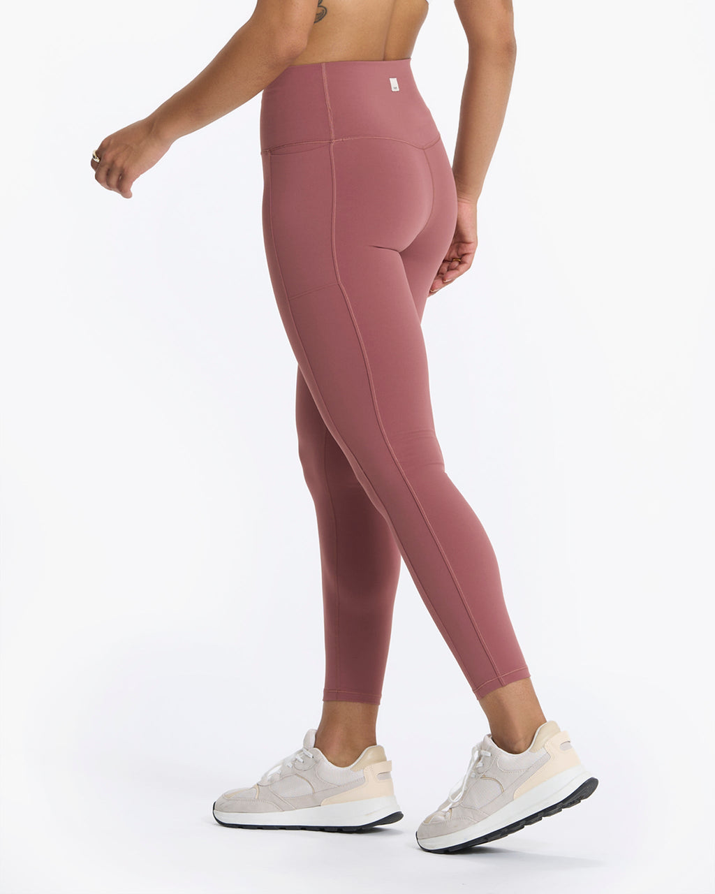 Studio Pocket Legging | Rosewood