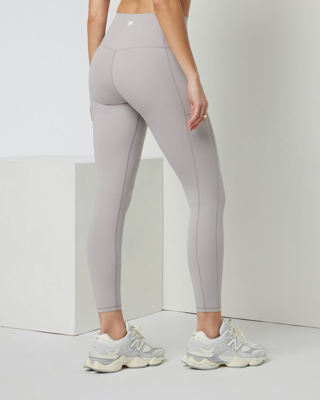 Studio Pocket Legging | Soft Pewter