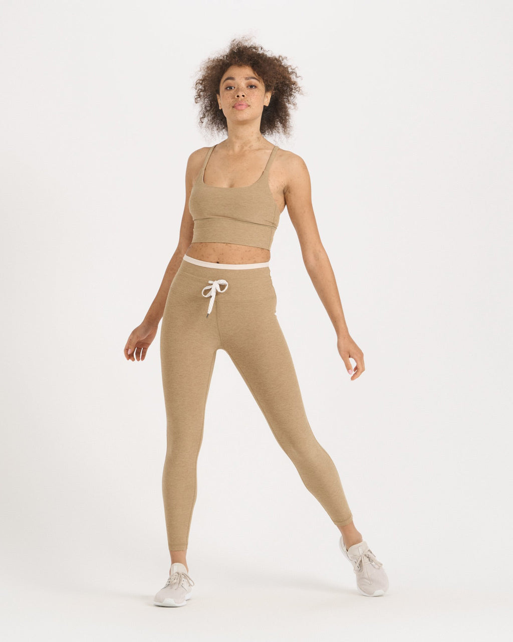 Vibe Elevation Legging | Wheat Heather