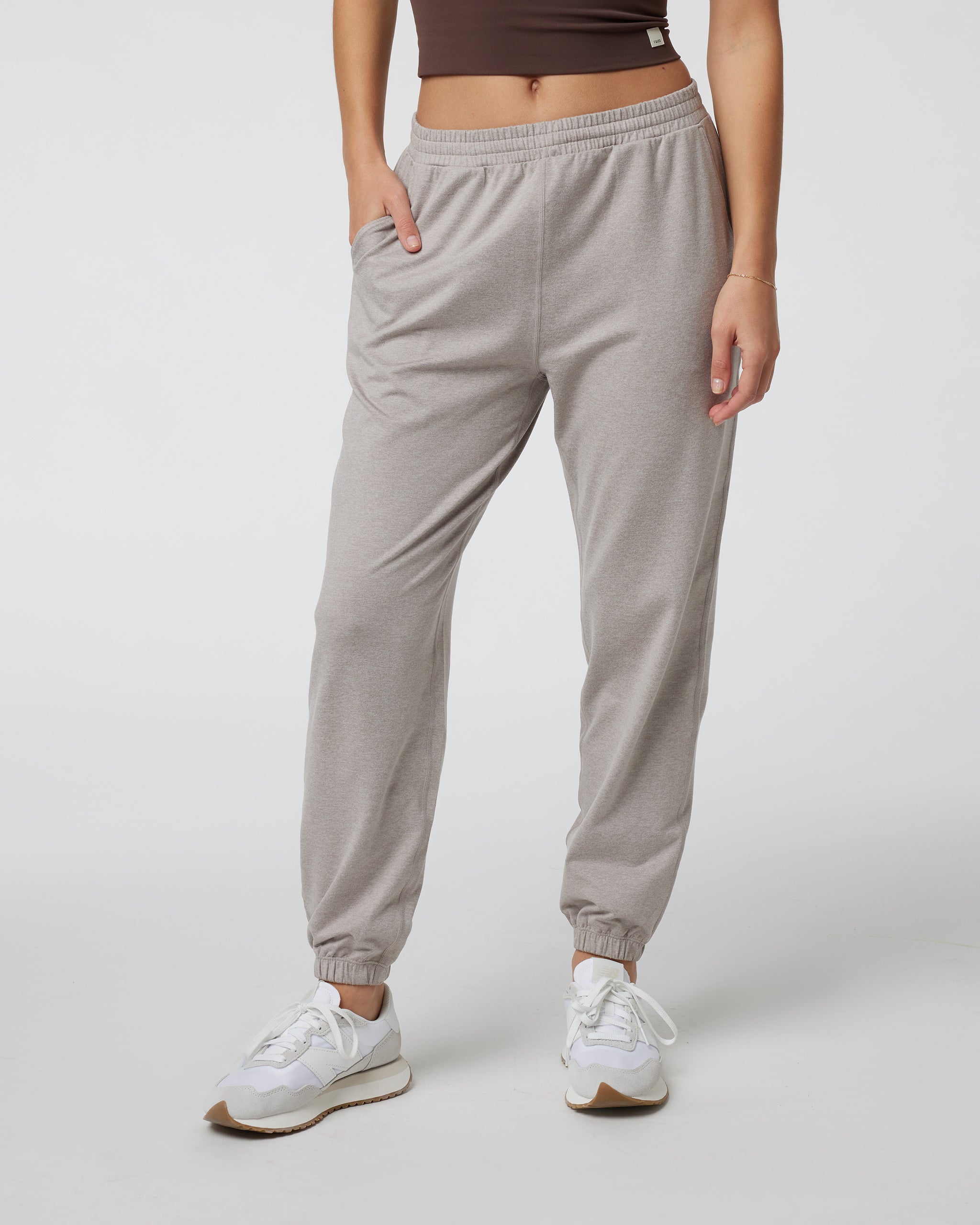 Boyfriend Sweatpant | Soft Pewter Heather
