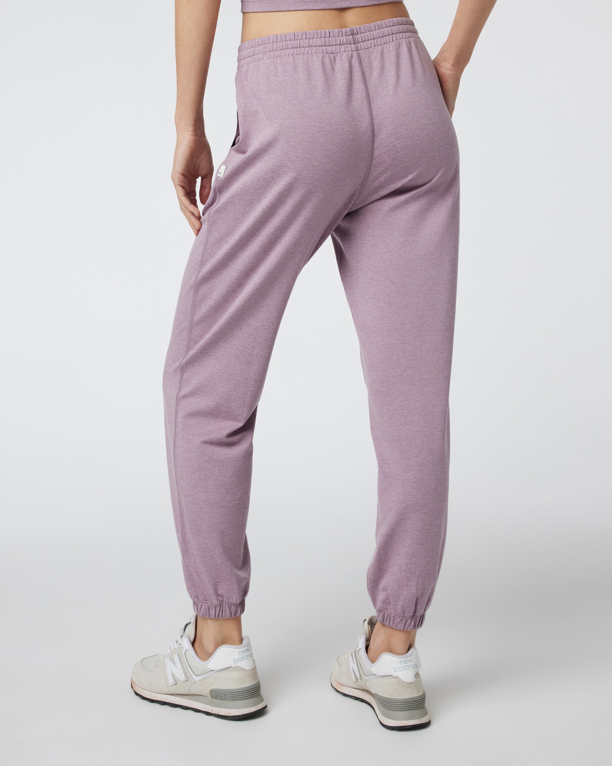 Boyfriend Sweatpant | Lilac Heather