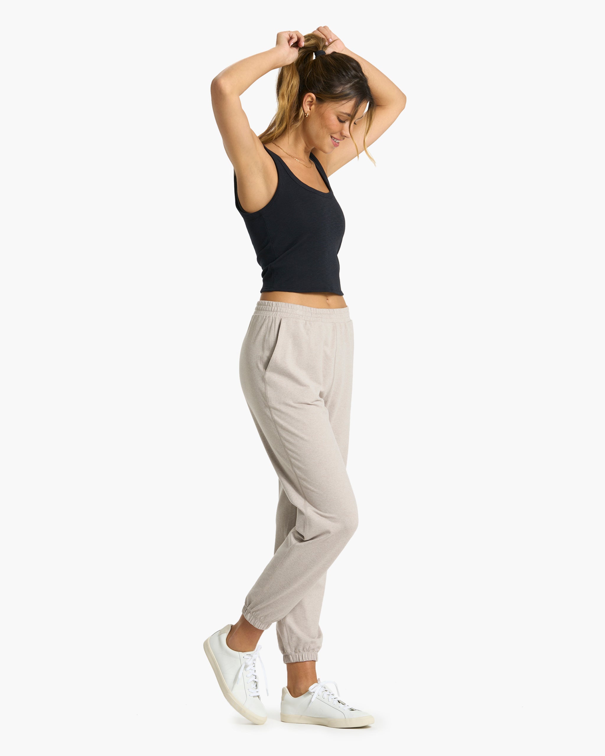 Boyfriend Sweatpant | Oyster Heather