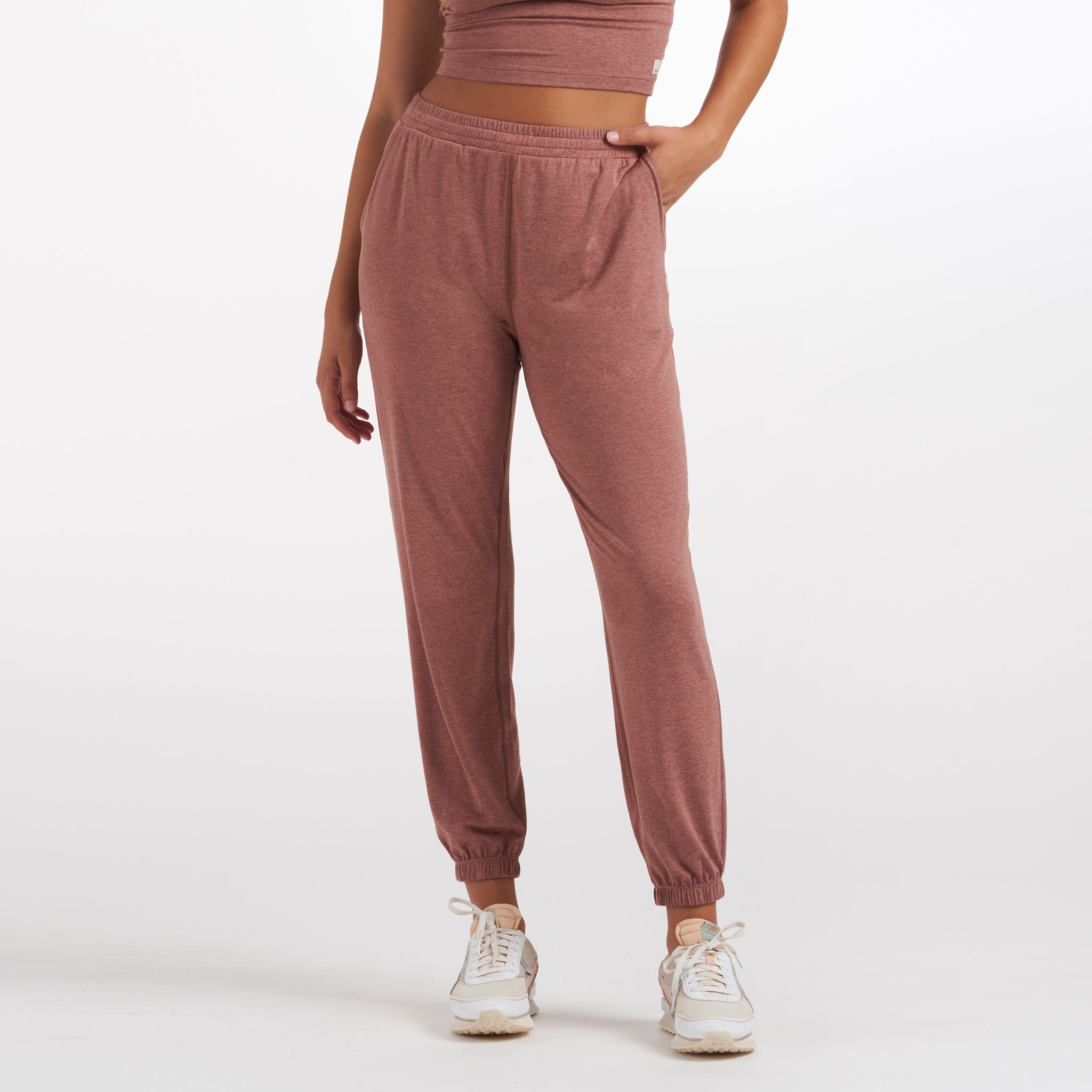 Boyfriend Sweatpant | Light Terracotta Heather
