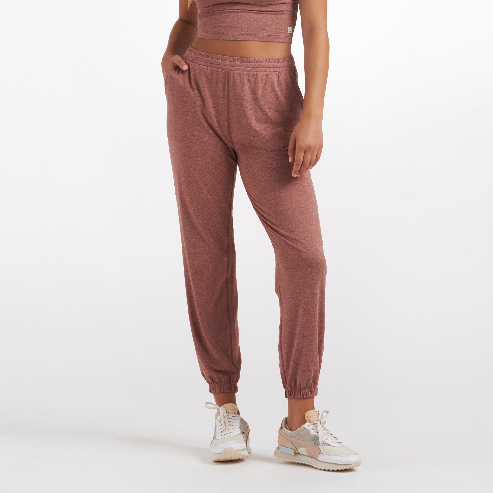 Boyfriend Sweatpant | Light Terracotta Heather
